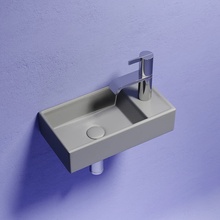 CeramicaNova Element CN6051LMH L Антрацит матовый 41 Раковина 21,7x40,7x10 см, Италия - фото 1 - 3 CeramicaNova Element CN6051LMH L Антрацит матовый 41 Раковина 21,7x40,7x10 см, Италия - фото 1 - фото 3