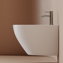 CeramicaNova Alba CN11006 Белый Биде подвесное 49x36x33 см, Италия - фото 1 - фото 2