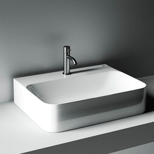 CeramicaNova Aura CN2001 Белый 60 Раковина 48x61x14 см, Италия - фото 1 - 2 CeramicaNova Aura CN2001 Белый 60 Раковина 48x61x14 см, Италия - фото 1 - фото 2