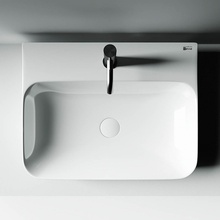 CeramicaNova Aura CN2001 Белый 60 Раковина 48x61x14 см, Италия - фото 1 - фото 4