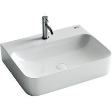 CeramicaNova Aura CN2001 Белый 60 Раковина 48x61x14 см, Италия - фото 1 CeramicaNova Aura CN2001 Белый 60 Раковина 48x61x14 см, Италия - фото 1 - фото 1