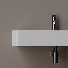 CeramicaNova Aura CN2006 Белый 80 Раковина 47,5x81,5x14 см, Италия - фото 1 - фото 4