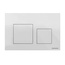 CeramicaNova Balance Square CN12-002W Белый глянец Кнопка смыва 3,4x24x16,2 см, Италия - фото 1