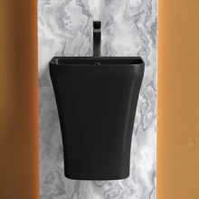 CeramicaNova Dion CN6067MB Чёрный матовый Раковина 40,6x36,5x44,7 см, Италия - фото 1 - фото 4