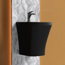 CeramicaNova Dion CN6067MB Чёрный матовый Раковина 40,6x36,5x44,7 см, Италия - фото 1 - 3 CeramicaNova Dion CN6067MB Чёрный матовый Раковина 40,6x36,5x44,7 см, Италия - фото 1 - фото 3