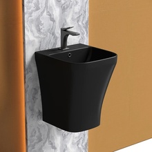 CeramicaNova Dion CN6067MB Чёрный матовый Раковина 40,6x36,5x44,7 см, Италия - фото 1 - 2 CeramicaNova Dion CN6067MB Чёрный матовый Раковина 40,6x36,5x44,7 см, Италия - фото 1 - фото 2