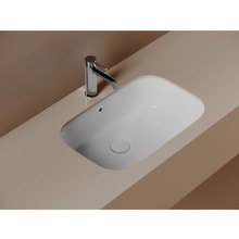 CeramicaNova Era CN15006 Белая глянцевая 57 Раковина 39,5x57x19 см, Италия - фото 1 - фото 4