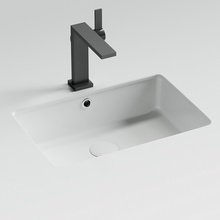 CeramicaNova Era CN15003 Встраиваемая снизу Белая 46 Раковина 32x46x15,5 см, Италия - фото 1 - фото 4