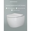 CeramicaNova Fortis CN3001_CN161001_CN121000_CN16-002W Унитаз подвесной с инсталляцией 49x37x37 см, Италия - фото 2