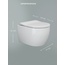 CeramicaNova Fortis CN3001_CN161001_CN121000_CN16-001MB Унитаз подвесной с инсталляцией 49x37x37 см, Италия - фото 4