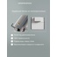 CeramicaNova Fortis CN3001_CN161001_CN121000_CN16-002MB Унитаз подвесной с инсталляцией 49x37x37 см, Италия - фото 6