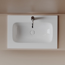 CeramicaNova Grace CN7031 Белый 70 Раковина 45,7x71x13,7 см, Италия - фото 1 - фото 3