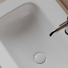 CeramicaNova Grace CN7031 Белый 70 Раковина 45,7x71x13,7 см, Италия - фото 1 - фото 4