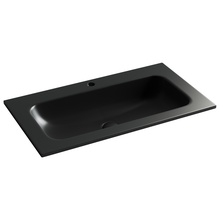 CeramicaNova Grace CN7012MB Чёрный матовый 80 Раковина 45,7x81x13,7 см, Италия - фото 1 CeramicaNova Grace CN7012MB Чёрный матовый 80 Раковина 45,7x81x13,7 см, Италия - фото 1 - фото 1