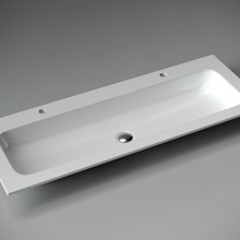 CeramicaNova Grace CN7016 Белый 120 Раковина 45,7x121x13,7 см, Италия - фото 1 - фото 2