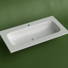 CeramicaNova Grace CN7019 Белый 90 Раковина 45,7x91x13,7 см, Италия - фото 1 - фото 3