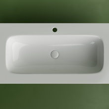 CeramicaNova Grace CN7019 Белый 90 Раковина 45,7x91x13,7 см, Италия - фото 1 - 2 CeramicaNova Grace CN7019 Белый 90 Раковина 45,7x91x13,7 см, Италия - фото 1 - фото 2