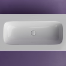 CeramicaNova Grace CN7019wx Белый глянец 90 Раковина 45,7x91x13,7 см, Италия - фото 1 - фото 2