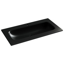 CeramicaNova Grace CN7019MB Чёрный матовый 90 Раковина 45,7x91x13,7 см, Италия - фото 1 CeramicaNova Grace CN7019MB Чёрный матовый 90 Раковина 45,7x91x13,7 см, Италия - фото 1 - фото 1