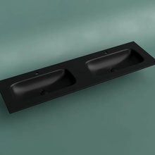 CeramicaNova Grace CN7023MB Чёрный матовый 160 Раковина 46x160x13,7 см, Италия - фото 1 - 2 CeramicaNova Grace CN7023MB Чёрный матовый 160 Раковина 46x160x13,7 см, Италия - фото 1 - фото 2