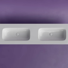 CeramicaNova Grace CN7023wx Белый 160 Раковина 46x160x13,7 см, Италия - фото 1 - 2 CeramicaNova Grace CN7023wx Белый 160 Раковина 46x160x13,7 см, Италия - фото 1 - фото 2