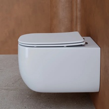 CeramicaNova Noel Rimless CN3013 Унитаз подвесной 52,5x36x35 см, Италия - фото 1 - фото 3