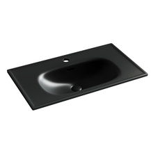 CeramicaNova Sabo CN13002MB Чёрный матовый 80 Раковина 46x80x17 см, Италия - фото 1 CeramicaNova Sabo CN13002MB Чёрный матовый 80 Раковина 46x80x17 см, Италия - фото 1 - фото 1