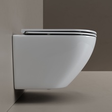 CeramicaNova Whirl CN11007T Унитаз подвесной 53x36x34,5 см, Италия - фото 1 - фото 4