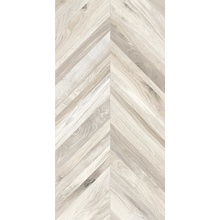 Ceramiche RHS (Rondine) Timeless J89893 Ivory Chevron Ret 8,5mm Керамогранит 60x120 см, Италия, под дерево - фото 1 - фото 1