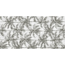 Ceramiche RHS (Rondine) Ludo J91059 Bianco Dec Palmetta Ret 7mm Керамогранит 60x120 см, Италия - фото 1 - фото 1