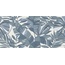Ceramiche RHS (Rondine) Ludo J91060 Blu Dec Tropicale Ret 7mm Керамогранит 60x120 см, Италия - фото 1