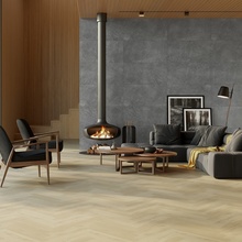 Ceramika Konskie Orvena 9,2x60 см, керамогранит, Польша, под дерево - фото интерьера 1 - фото 2