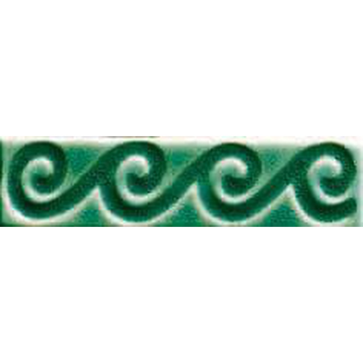 Cerasarda Pitrizza 1032689 Listelli Onda Verde Smeraldo Бордюр 5x20 см, Италия - фото 1 Cerasarda Pitrizza 1032689 Listelli Onda Verde Smeraldo Бордюр 5x20 см, Италия - фото 1