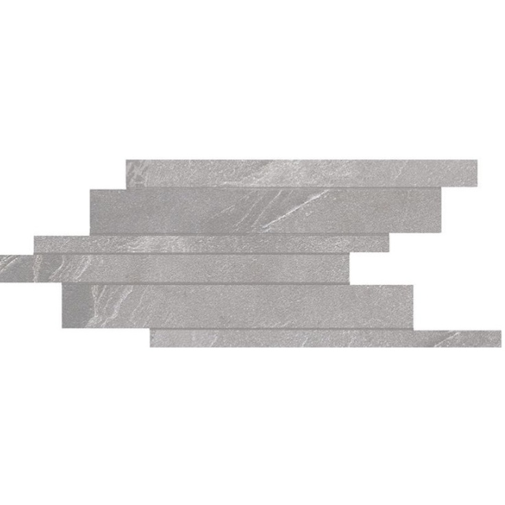 Cerim Ceramiche Natural Stone 753115 Fossil Modulo Listello Sfalsato Мозаика 21x40 см, Италия, под мозаику - фото 1