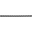 Cerossa Ceramica Бусинки ББ 58 Платина (отгрузка кратно 3-м штукам) Бордюр 1,3x25 см, Украина - фото 1