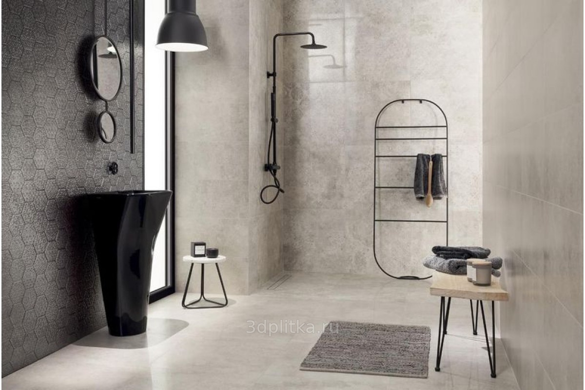 Cerpa Olme 58,5x58,5 см, керамогранит, Испания, под бетон  - фото интерьера 1