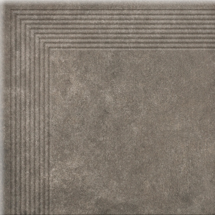 Cerrad Cottage 5901779372686 Tread Corner Pepper Угловая ступень 30x30 см, Польша, под камень  - фото 1