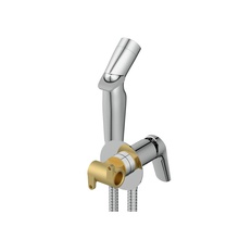 Cersanit Flavis 64104 Хром Смеситель с гигиеническим душем 18x10,9x23,5 см, для раковины с гигиеническим душем, Польша - фото 1 - фото 4