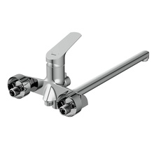 Cersanit Flavis 64093 Для ванны с душем Хром Смеситель 45,3x21x20,1 см, для ванны с душем, Польша - фото 1 - 2 Cersanit Flavis 64093 Для ванны с душем Хром Смеситель 45,3x21x20,1 см, для ванны с душем, Польша - фото 1 - фото 2