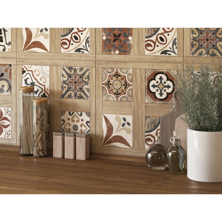 FL4R452D-69 Florence Пэчворк узоры многоцветный 42x42 керамогранит