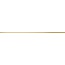 Cersanit Metallic MT1J381 Золотистый Бордюр 1x44 см, Польша, ничего - фото 1