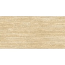 Cersanit Stone Universe Travertino Бежевый Рельеф Ректификат Керамогранит 60x120 см, Польша, под камень  - фото 1 - фото 1