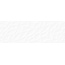Cersanit Glory GOU052 Рельеф белая Настенная плитка 25x75 см, Польша, под бетон  - фото 1