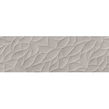 Cersanit Haiku HIU092 Рельеф серый Настенная плитка 25x75 см, Польша, под бетон  - фото 1 - фото 1