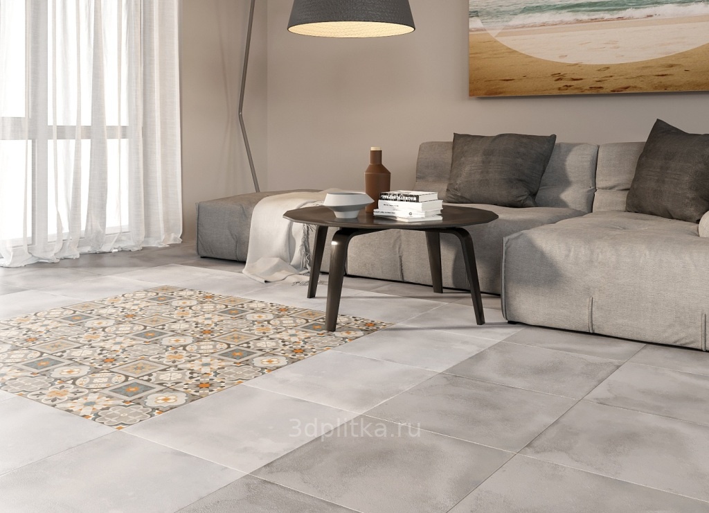 Loft 🏆 Многоцветный (C-LO4R452D) 42x42 напольная плитка от Cersanit ...