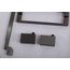 Cezares SLIDER-A-2-100/110-BR-GM Бронзовое стекло/Профиль Оружейная сталь 110х195 Душевой уголок 100x110x195 см, Италия - фото 2