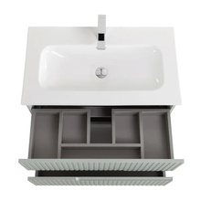 Cezares Duet-n Жемчужный зелёный 80 Тумба для раковины 45,7x80x50 см, Италия - фото 1 - фото 3