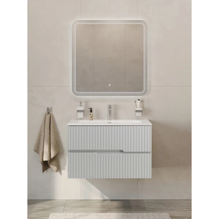 Cezares Duet-n Жемчужный серый 80 Комплект (гарнитур) Италия - фото 1 Cezares Duet-n Жемчужный серый 80 Комплект (гарнитур) Италия - фото 1