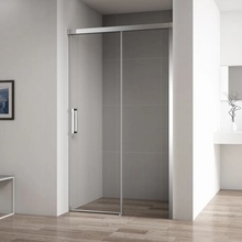 Cezares Duet Soft M-BF-1-110-C-Cr Хром / Прозрачное стекло 110х195 Душевая дверь 112,5x195 см, Италия - фото 1 - фото 2