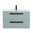 Cezares Eco Серо-голубой матовый 100 Тумба для раковины 45,7x100x50 см, Италия - фото 1